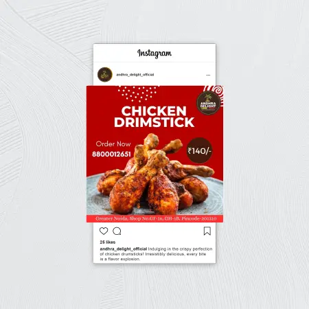 Andhra Delight Social Media Post