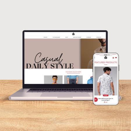 The Apparel Bazaar Web Development