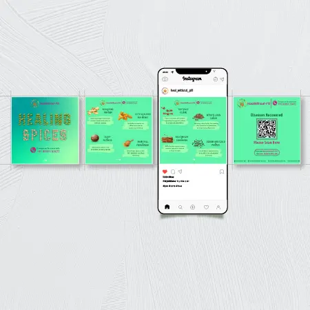 Satvik Healers Social Media Informative post -  Anuation labs portfolio