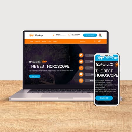 Horoscope Web Development - Anuation labs