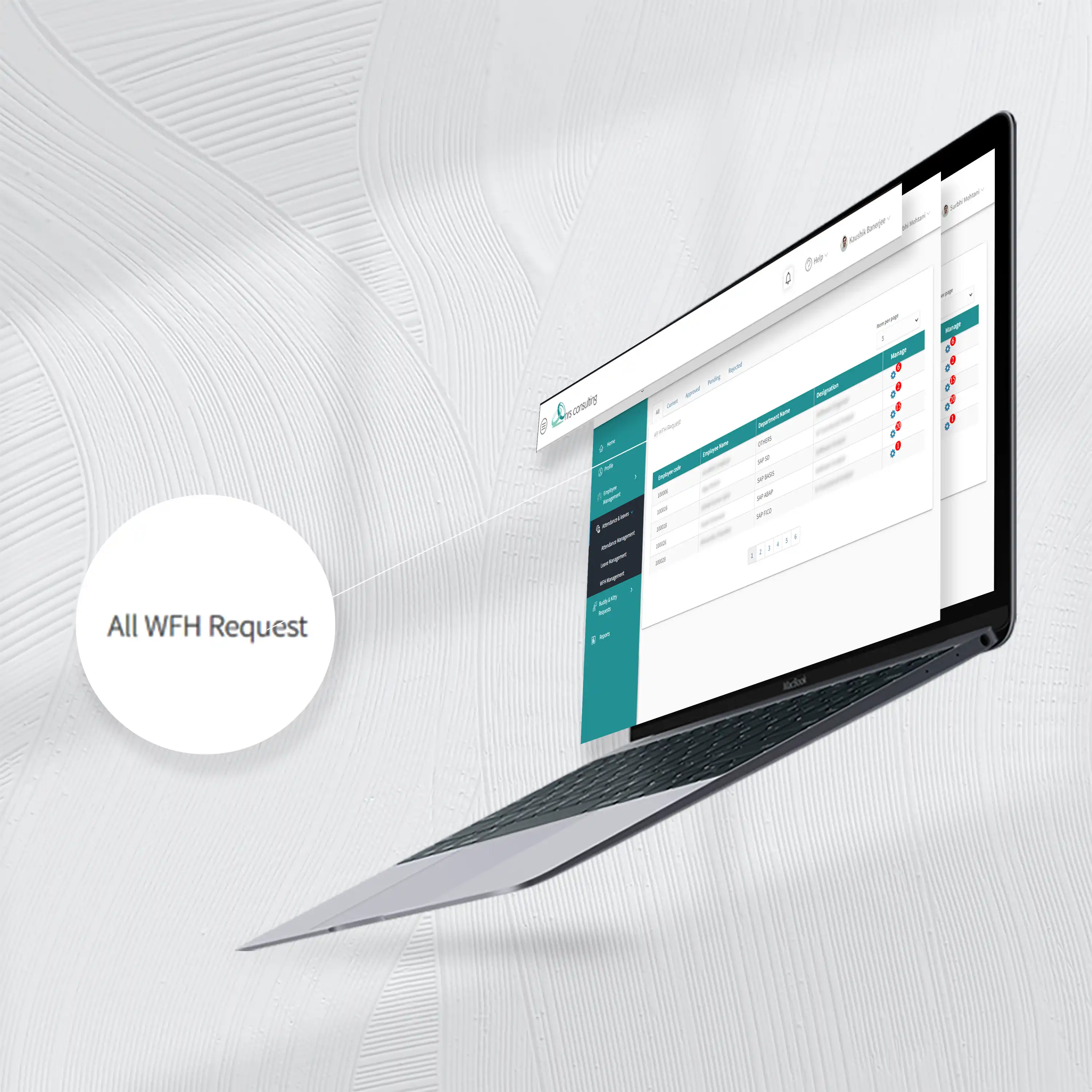 NRS Consulting WFH Request Portal Service 